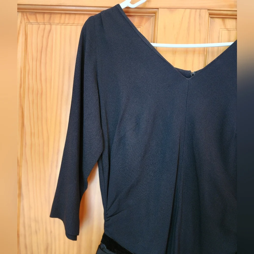 Vintage 40s/50s Frank Tisch Mr. T Dress 🖤 - Picture 5 of 11